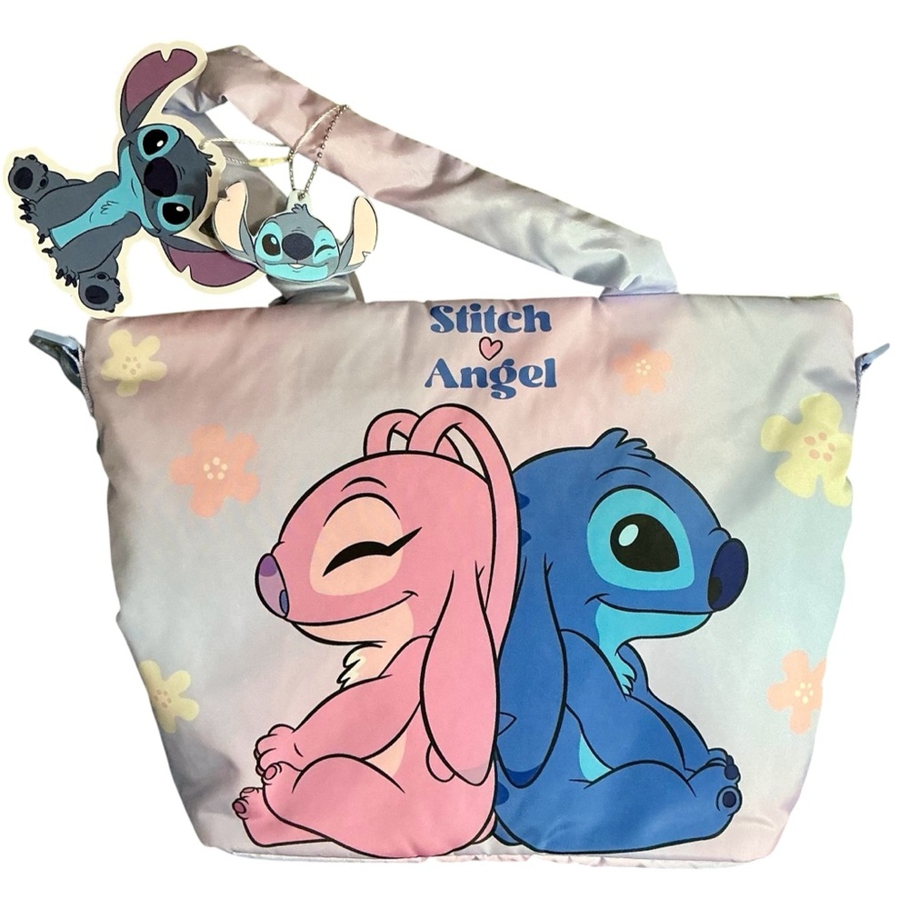 Stitch and Angel Padded Tote Bag